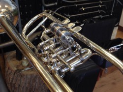 A 70 year old heckel rotary trumpet after a full revision
