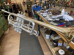 To make a beautiful C trumpet!