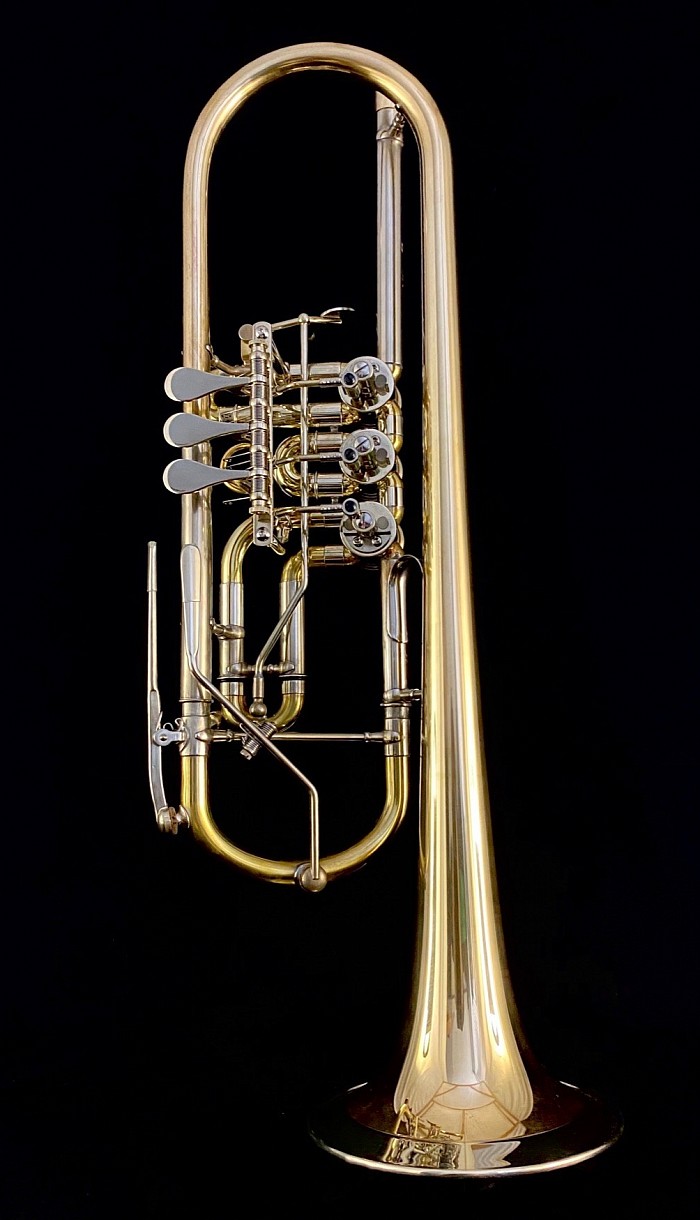 MG Trumpets Primarius Rotary Bb Trumpet