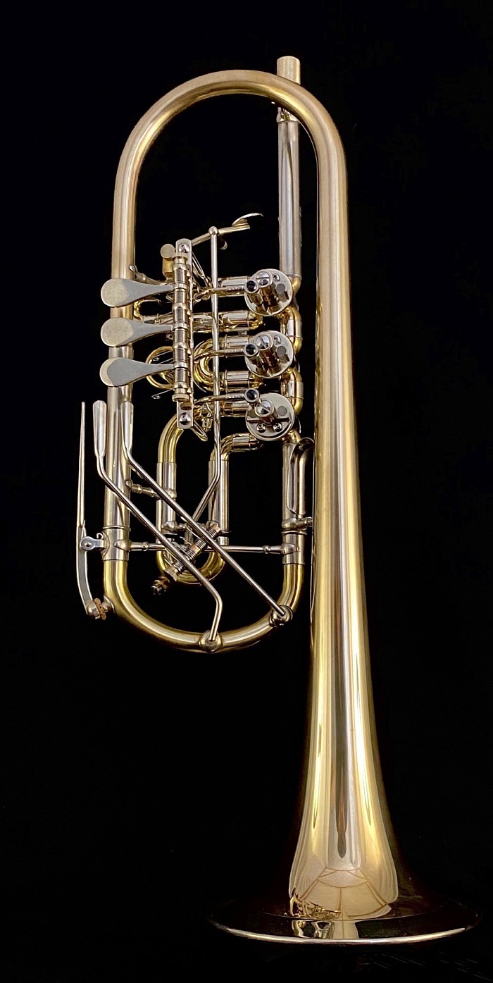 MG Trumpets Primarius Rotary C Trumpet